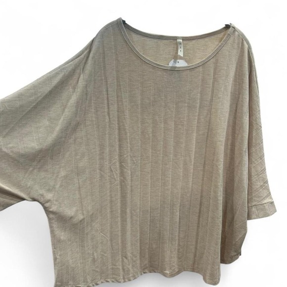 Women's tan staple "sandy top" from small shop NWT by MTS size 2xl (2xl2) - Picture 2 of 4